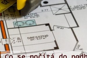 Co se počítá do podlahové plochy bytu od 1.1.2014